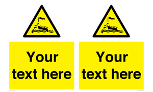 Custom Warning wind over tide conditions
